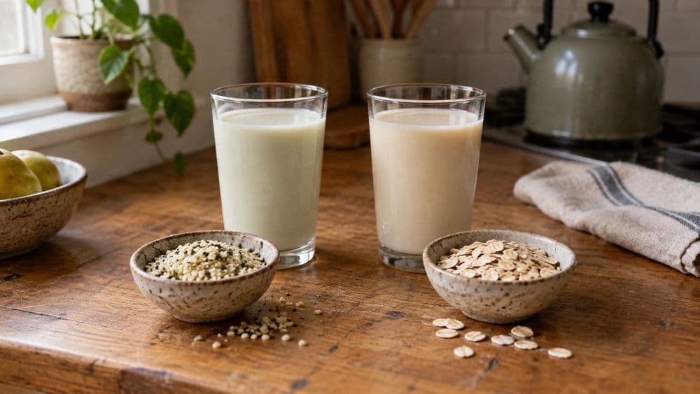 Hemp Milk vs Oat Milk: Protein, Sugar and Fortification